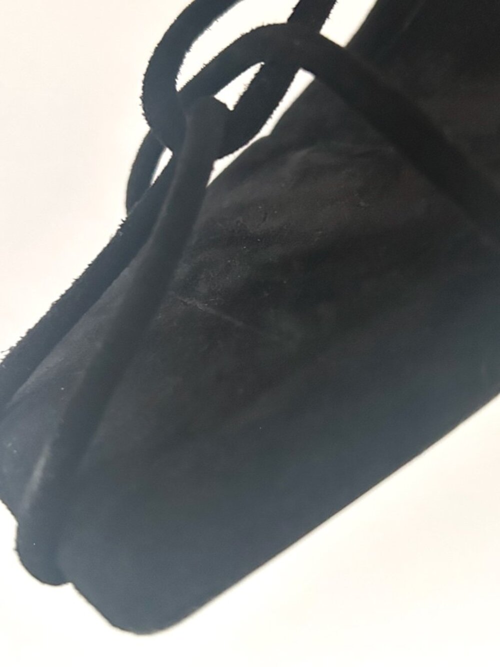 Khaite Suede Strappy Kitten Heeled Sandals - Picture 9 of 10